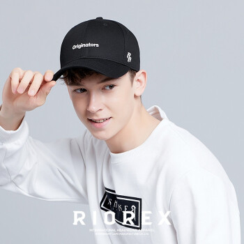 リーフ(RIOREX)トレッサーの帽子男韩国版ハ-ンティップ帽子1707 A 013黒で60 cmの本布を整えます。