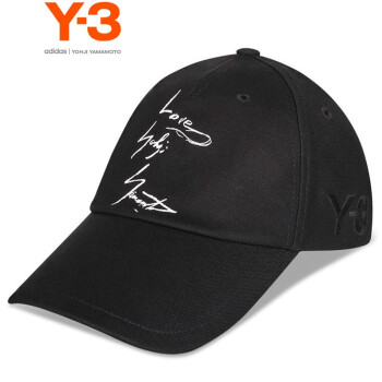 Y-3山本耀司男女同項スポツー帽子Y-3 YOHJI CAP 29-EK 4572黒NS