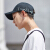 SOMUBAY帽子男韩国版ファンシンフ学生野球帽の个性的なストリット遮光帽ファンシー屋外日焼け防止ハジット青少年はBQM-239の白い字が调节されます。