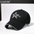 CACUSS B 0064男女史夏の野外韩国版の野球帽のフルージュの遮光帽ハングの黒い灰の字