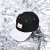 BABABAMA x OMTO连名野球帽子2019新型クラシカルファンシー男女韩国版ハンティングキャップに恋人のつばの遮光帽ヒップホップの白黒平均セズ