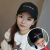 帽子姿の子供夏ハジッチ女子韩国版学生百合帽子屋外ファンシーア遮光キーパッドです。