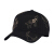 カルメン(kenmont)金銀刺繍黒野球帽子春冬帽子韓国版ハンティング帽夏全綿カージュ帽子2668黒(金銀糸刺繍)57 cm調節です。