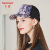 カモンKM-3481帽子女性夏韓国版ネトイ青年フュージョン街頭野球帽紫