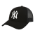 MLB韩国の店舗の商品の米プロ野球韩国版の男女共通の恋人の野球の帽子のファッションNy洋基チムは简単にレジカです。春夏ネトの帽子の学生のハ－チは空気を通して日よけの帽子のネ－トの暗い帽子のNy白字の调节の金を遮ります。