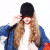 北极绒野球帽子男女秋冬の日烧け帽子韩国版潮ハング全绵纯色カラーナップ黒でサイズ调节ができます。