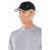 アメカCoolibar紫外線防止運動帽UPF 50+10104黒白辺L/XLメズ