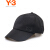 Y-3山本耀司黒のロゴマーク付野球帽ハング帽男女同型レジカ帽子