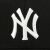 MLB帽子男女野球帽恋人カジュアル遮光帽NYヤンキース春夏ネトホール通気性日烧け帽子网纱太阳帽黒は55-59 cmで调节します。