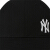 MLB野球帽子男性韓国版Ny純色男女通用恋人帽子ソフティハッチ帽子遮光側の長尾帽子黒の表示は55-59 CMで調整します。