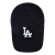 MLB野球帽男女通用ハンティング帽子男性LA韩国版规格品プリントの个性的な折りたたみた帽子男性は、浓紺の白をイメジの银縁LAに调整します。55-59 cmで調節します。