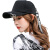 MAX VIVI帽子男性韓国版恋人モデル百合長帯球帽鉄環ハング帽MMZ 823099黒