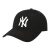 MLB帽子男女兼用恋人野球帽NYヤンキースポ-ツハッチの帽子セツ黒標NYは帽子の周りを調整します。55 cm-59 cm