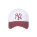 MLB子供野球帽Ny新款女童カジュアには、軒先を明るるって遮光ハング帽の白さぃNy 2(49 CM-51 CM)