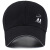 MAX VIVI帽子男性韓国版ペアレント野球帽屋外遮光ハング帽MMZ 823101黒