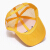 モンナトラック帽子夏韩国版潮流子供供幼稚园スウィートで可爱いアウドゥアカージです。ファンシーハット帽子男女ベビゴー透过性メジット黄色は2～8歳の子供用です。