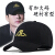 太阳帽子男大特大サズの帽子と大サズの野球帽が春夏韩国版のデブハング遮光帽黒の标准绵布XLセイズ约(61-68 cm)を深めます。