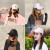 帽子女子夏ハッチ学生韩国版カージュアル野球帽ストリートフュージョン遮光帽子男笑颜黄色