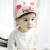 野球帽子はハッチ帽男女赤ちゃん遮光帽子ピンクサイズ1-3歳（45-52 cm）で調節します。