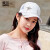 暖芬（Nual nFen）野球帽子女性夏韓国版ブロドハングキャップファンシーかわいい遮光帽純色刺繡ネ帽屋外スポーツ帽CB 87853 B白色