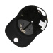 【韓国ダイレクター】MLB野球帽スワロフスキーのボンネット盤で、パフレレットハート黒-NY F/フリーズが調節します。