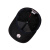 MLBキャプション男女の纯色シーベルト帽子ヒップキャップ黒ラ61 cm(L-XL)