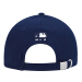 【韓国ダイレメット】MLB野球帽男女カプの小文字ニー帽子韓国版ファッションローダーハング帽紺色F/フリーサーズ
