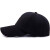 帽子の男性の秋の速乾帽の外ハレンチ帽子の日よけ帽子の日よけ帽子のレジャー透过性の高い野球帽の黒帽の身の黒辺は调节です。
