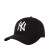【正常出荷】野球帽黒の白表記は男女共通で簡単に調整します。