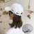 笙格児帽子男潮中ハレンチ帽女野球帽韓国版潮流夏カジュア百似の秋冬男カキ文字均一サズで調整します。