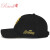 グーラマチショウ野球帽子メンズ夏新韩国版ハンチ帽女史日烧けけ止め帽子フフフファンファンファンファンン连盟-黒金の刺が调节されます。（55～60 cm）