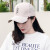 Tuful帽子女性野球帽韓国版サンジェードスポーツスポーツジュアの恋人のサーターンハットDQ 015 MZC-ピィンク