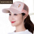 ブラドゥ野球帽女性2020春夏韩国版亮野球帽百合子遮光帽子カジュアルファンシー(50-56 cm)で、6.5 cm帽子