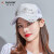 キツキ野球帽子女性夏韩国版ブロードバードハーツカラーカラーカラーカラーカラーカラーカラー帽CB 87853 B个性-白