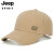 Jeepジット男子夏遮光野球帽コットン透过性韩国版潮钓り速乾日烧け止めハング帽女性ハットブラック均一セット可能です。