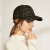 ハットワク(HATTERSHUB)野球帽女性秋冬小香風格子ハンティング帽カージ調節可能57-59 cm