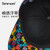 カモン（kenmont）春季野球帽女性韓国版ファッションカラー刺繍ストリートアウトドア春ハング2514黒で57 cm調節できます。
