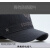 SOMUBAY帽子男性春秋アワトワワ男性韓国版潮青年コジップBQM-696深灰色サイズ調整可能（55-61）
