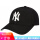 NYの黒い白の字は野球帽を全封しています。